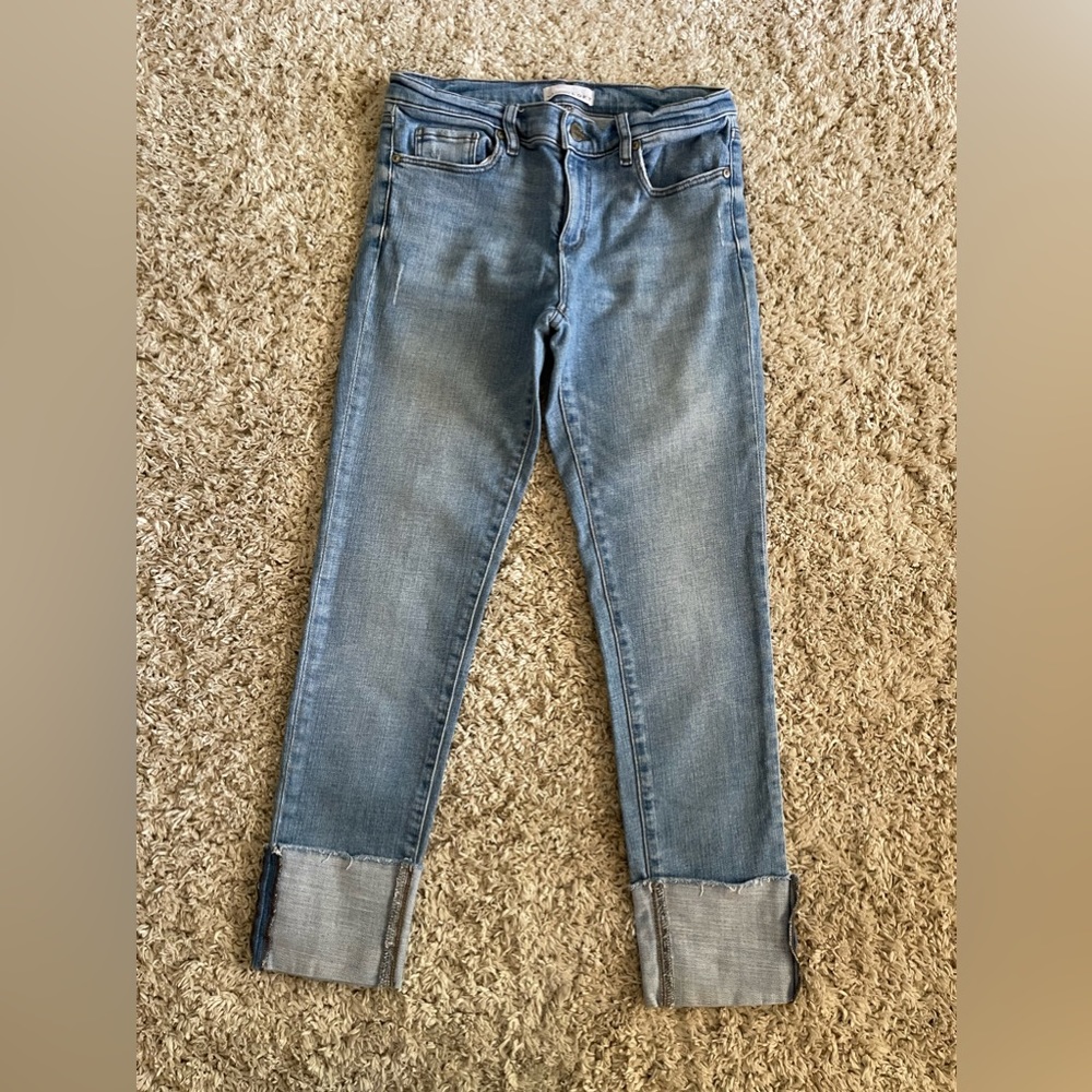 Loft Modern Skinny Cuffed Jeans Size 4/27